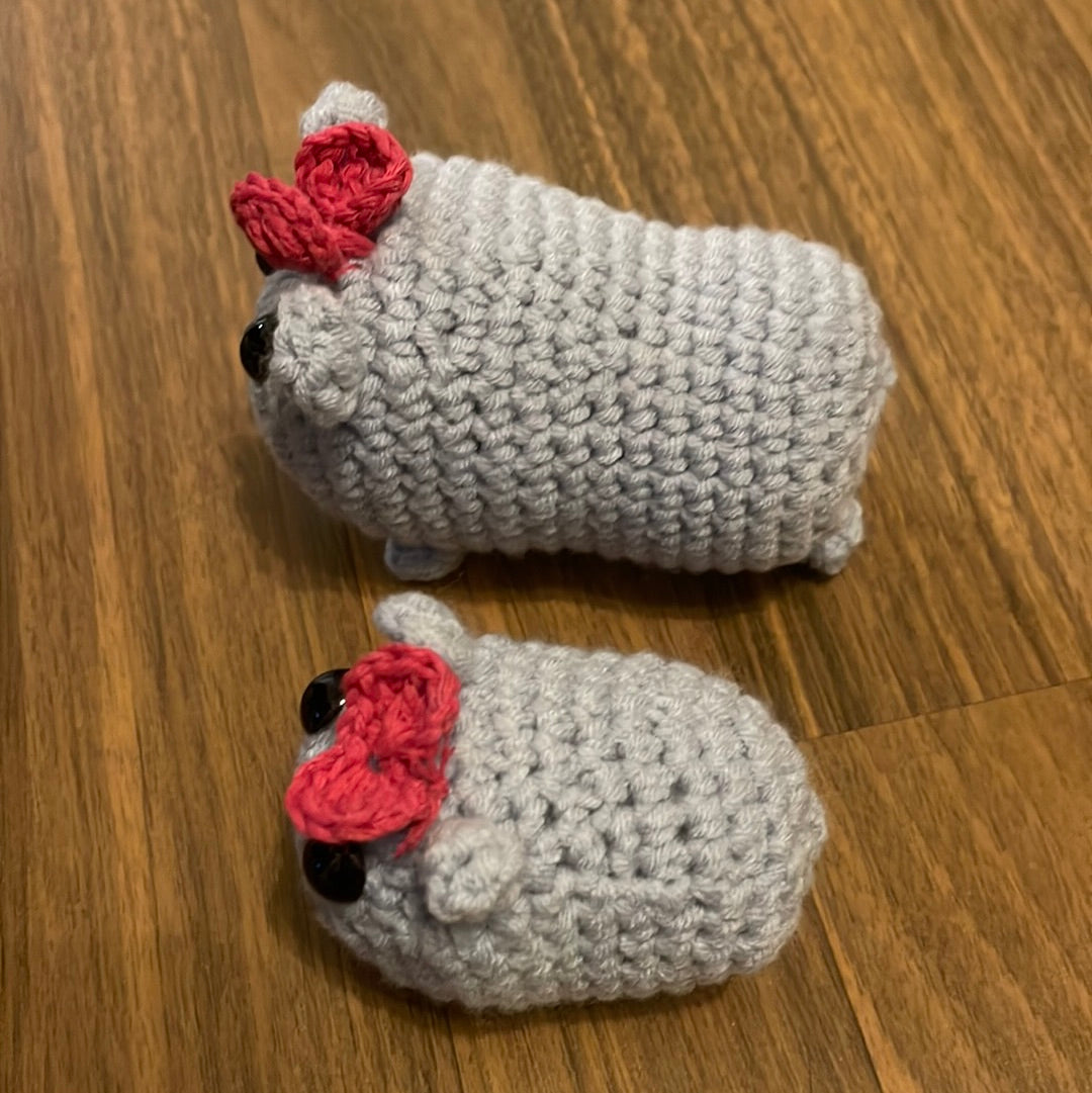 Sad Hamster Selbst Gehäkelt - MeSilver